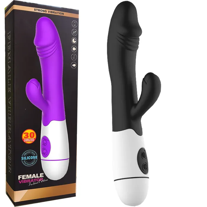 30 Speed G Spot Rabbit Vibrator Dildo Vaginal Clitoral Stimulator Female Sex Toy | BeBuZZed Female Sex Toys