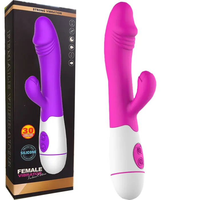 30 Speed G Spot Rabbit Vibrator Dildo Vaginal Clitoral Stimulator Female Sex Toy | BeBuZZed Female Sex Toys