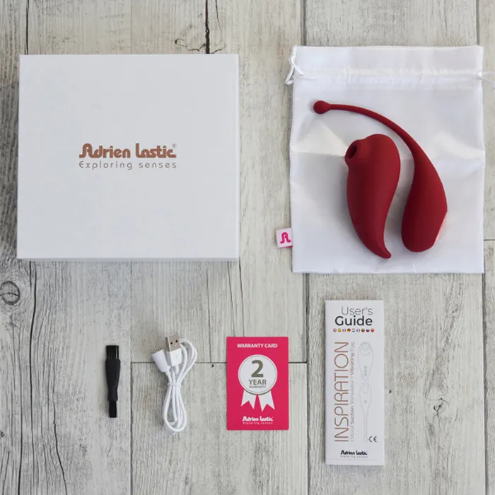 Adrien Lastic Inspiration Clitoral Stimulator +Vibrating Egg APP Control Sex Toy | Adrien Lastic Female Sex Toys