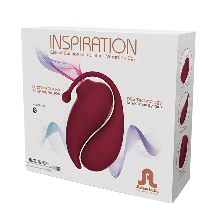 Adrien Lastic Inspiration Clitoral Stimulator +Vibrating Egg APP Control Sex Toy | Adrien Lastic Female Sex Toys