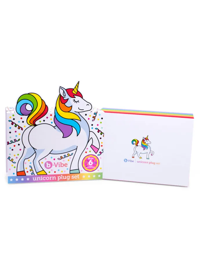 Anal | B-Vibe B-Vibe Unicorn Plug Set