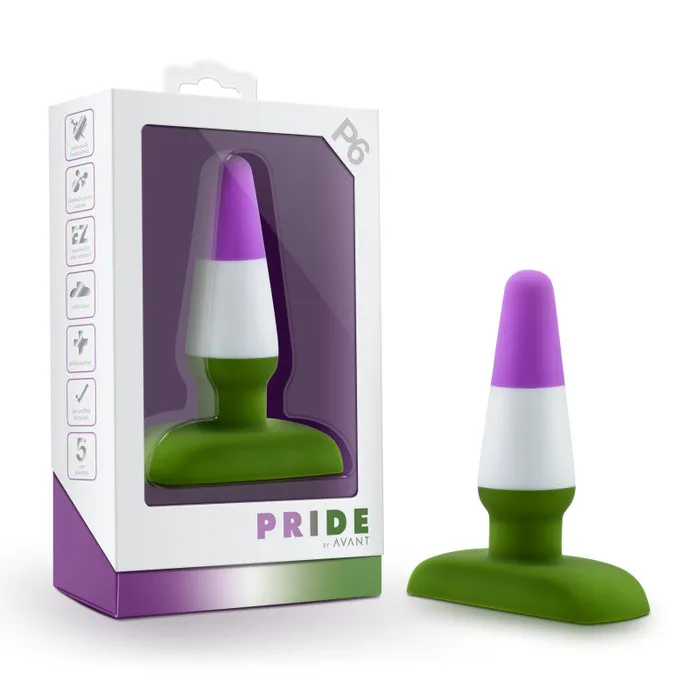 Anal | Blush Novelties Avant Pride P6 - Beyond - Coloured 10.8 cm Butt Plug
