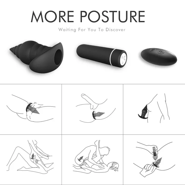 Anal | sexense Soft Silicone Remote Control Anal Butt Plug Massager Unisex Sex Toy Anal | sexense Soft Silicone Remote Control Anal Butt Plug Massager Unisex Sex Toy