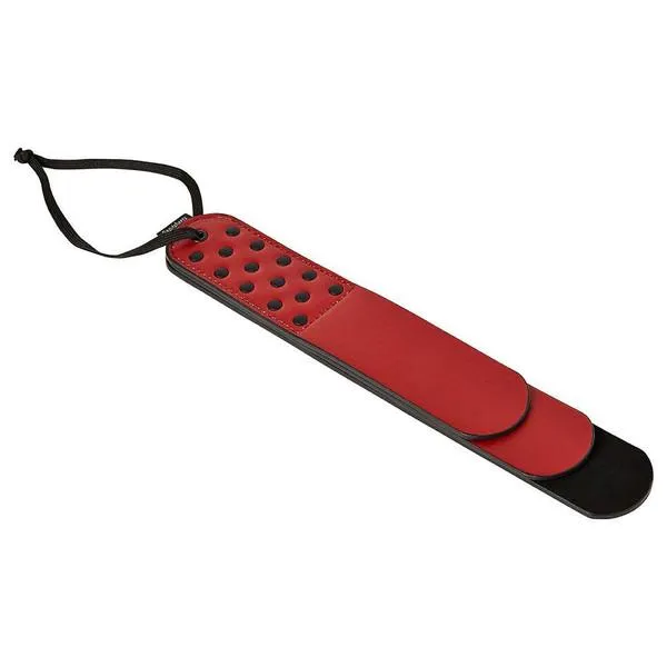 Anal Sportsheets Sportsheets Saffron Layer Paddle Red and Black
