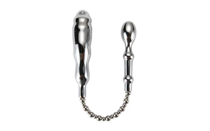 Anal XMEN SILVER DOME DOUBLE METAL PLUG