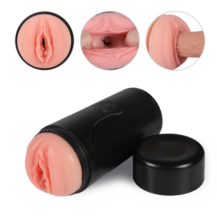 BeBuZZed Male Sex Toys | Sandy 3D Realistic Male Masturbator Cup Pocket Pussy Mens Penis Stroker Vagina