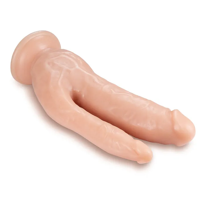 Blush Novelties Female Sex Toys | Dr. Skin Dual 8 Inch Dual Penetrating Dildo With Suction Cup Blush Novelties Female Sex Toys | Dr. Skin Dual 8 Inch Dual Penetrating Dildo With Suction Cup