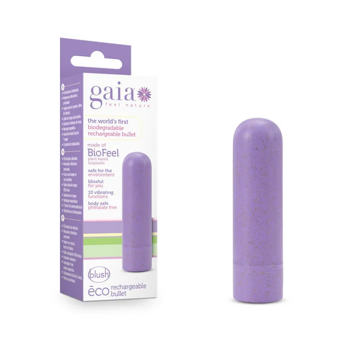 Blush Novelties Female Sex Toys Gaia Eco Rechargeable Bullet