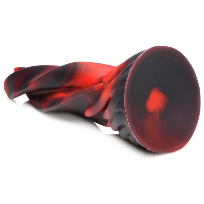 Creature Cocks Female Sex Toys | Hell Kiss Twisted Tongues Silicone Dildo