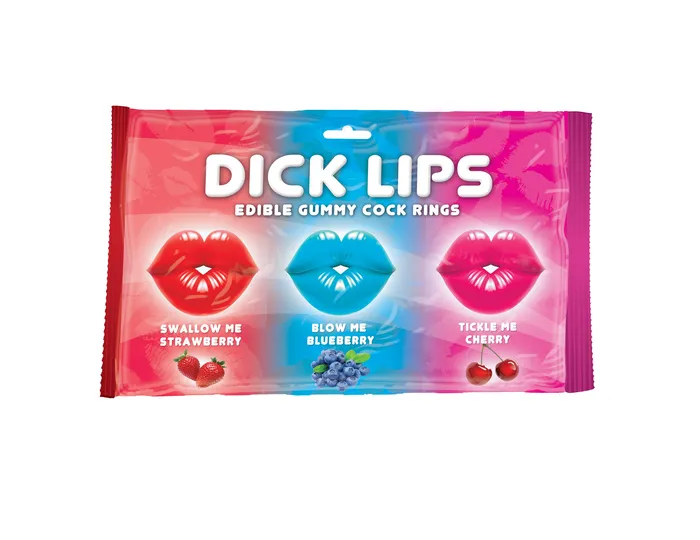 Dildos Hott Products Dick Licks Edible Gummy Cock Rings