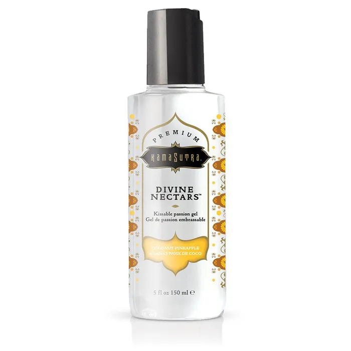 Divine Nectars Flavored Body Glide Coconut Pineapple 5 Fl Oz 150ml Kama Sutra Female Sex Toys Divine Nectars Flavored Body Glide Coconut Pineapple 5 Fl Oz 150ml Kama Sutra Female Sex Toys