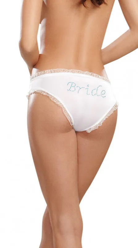 Dreamgirl Female Sex Toys Bride Panty White Large