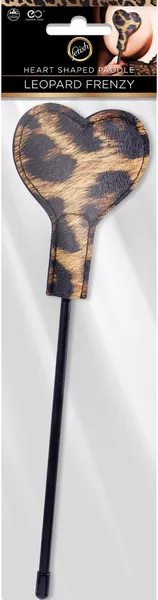 Excellent Power Anal | Leopard Frenzy - Heart Shaped Paddle Excellent Power Anal | Leopard Frenzy - Heart Shaped Paddle