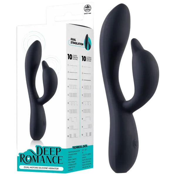 Excellent Power Female Sex Toys Dual Motor Silicone Vibrator