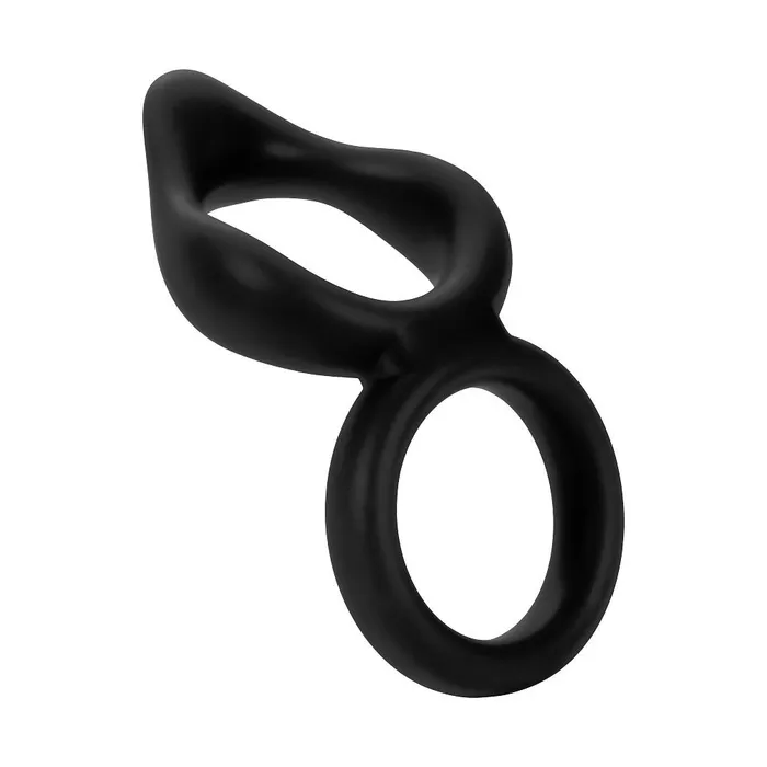 F88 DOUBLE RING 100 LIQUID SILICONE BLACK Forto Female Sex Toys