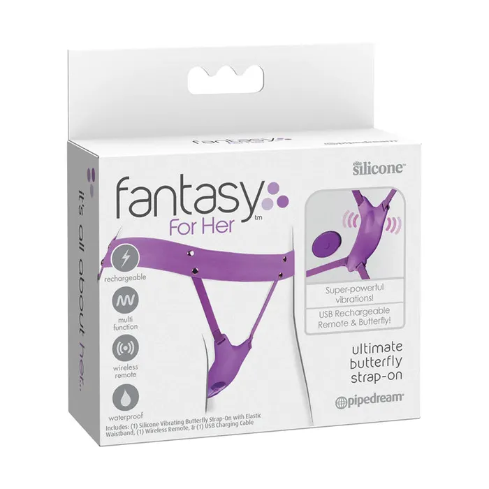Fantasy For Her Ultimate Butterfly StrapOn Pipedream Female Sex Toys