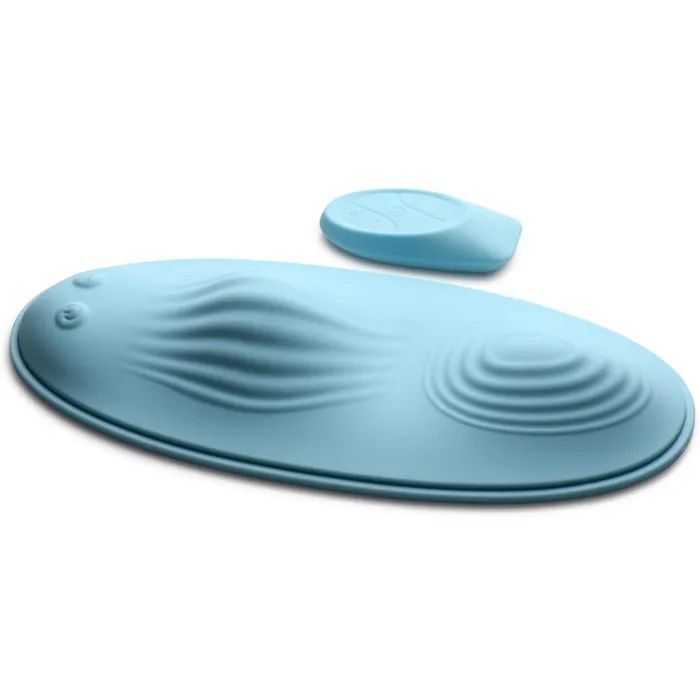 Female Sex Toys | 28X Wave Slider Vibrating Silicone Pad with Remote - Inmi
