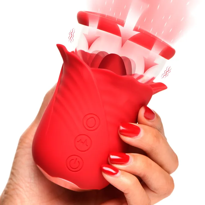 Female Sex Toys Bloomgasm Lily Lover Sucking Vibrating Clitoral Stimulator