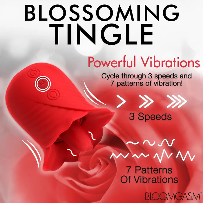 Female Sex Toys | Bloomgasm Lily Lover Sucking & Vibrating Clitoral Stimulator