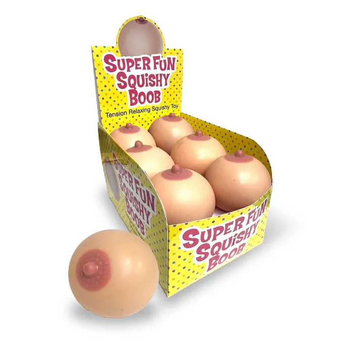 Female Sex Toys Little Genie Super Fun Squishy Boobs Counter Display