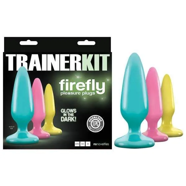 Firefly Trainer Kit Coloured Butt Plugs Set of 3 Sizes NS Novelties Anal