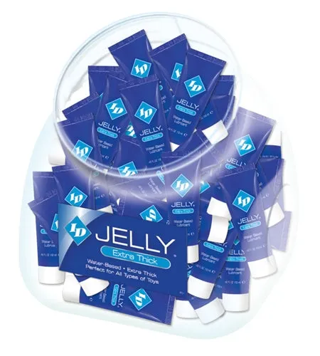 ID Jelly Extra Thick WaterBased Lubricant 12ml Tubes 72 Pieces Jar ID Lubricants Male Sex Toys ID Jelly Extra Thick WaterBased Lubricant 12ml Tubes 72 Pieces Jar ID Lubricants Male Sex Toys