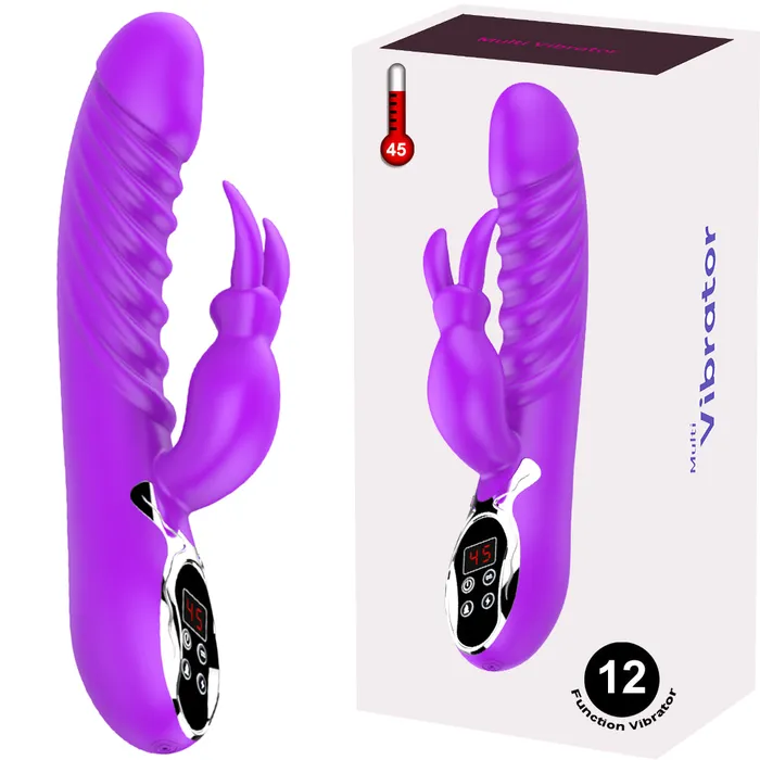 Jive Heated USB Rechargeable G-Spot Rabbit Vibrator Clitoral Stimulator Sex Toy | BeBuZZed Female Sex Toys