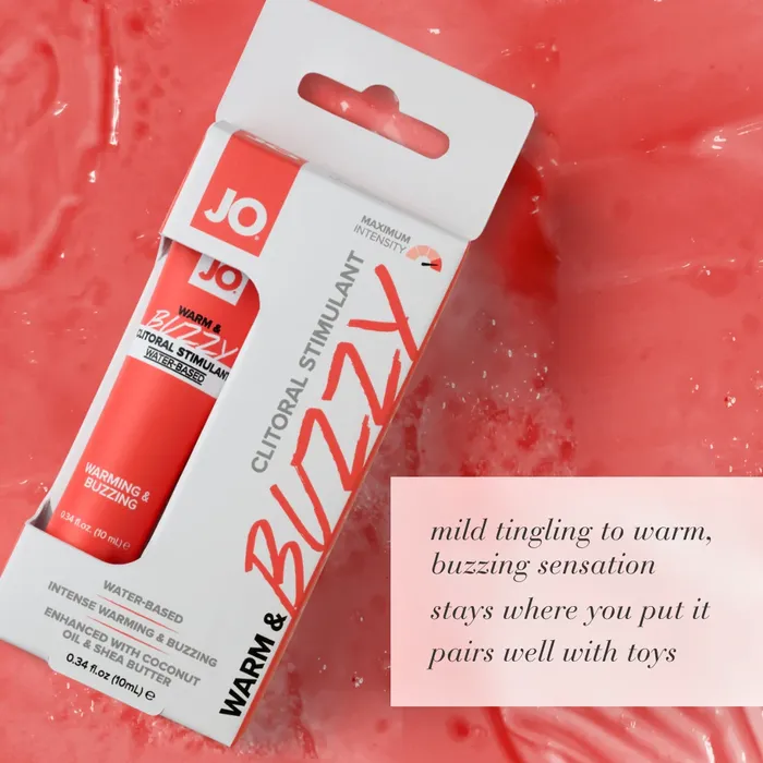 JO Female Sex Toys | JO Warm&Buzzy Clitoral Stim