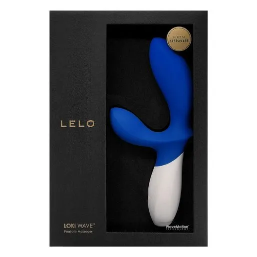 Lelo Anal | Lelo Loki Wave Federal Blue Prostate Stimulator
