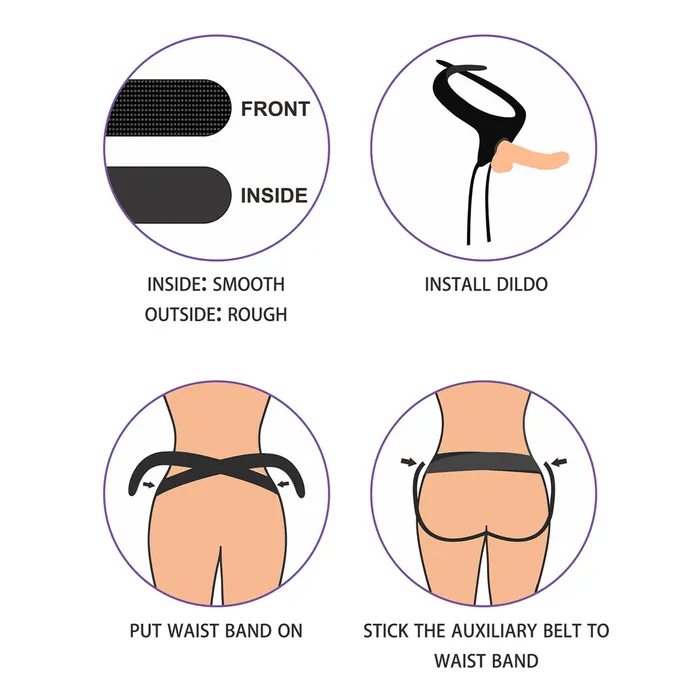 Lovetoy Female Sex Toys | Lovetoy Ingen Easy Strap On Set 7.5