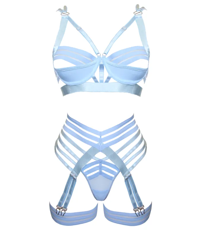 Male Sex Toys Love In Leather MUSE PL020 BLU SMALL 45 Pieces bra gstring garter belt two leg straps Male Sex Toys Love In Leather MUSE PL020 BLU SMALL 45 Pieces bra gstring garter belt two leg straps