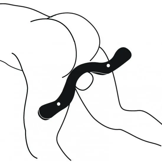 Master Series Anal | The Enforcer Black Wooden Humbler