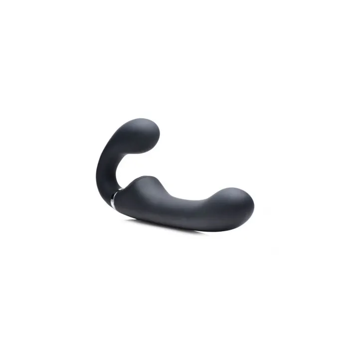 Mighty Rider 10X Strapless Strap-On Black w Remote | Strap U Female Sex Toys