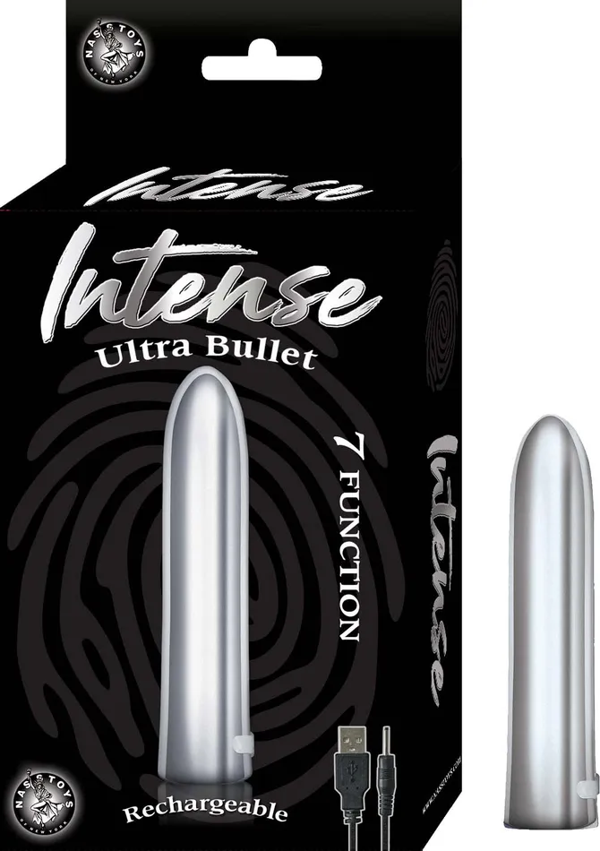Nasstoys Female Sex Toys Intense Power Bullet Silver