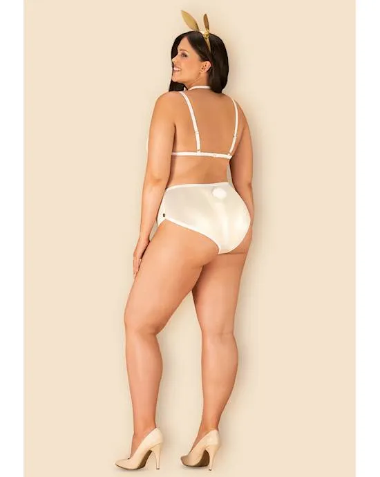 Obsessive Lingerie Female Sex Toys | Obsessive Neo Goldes Bunny Outfit 2XL/3XL
