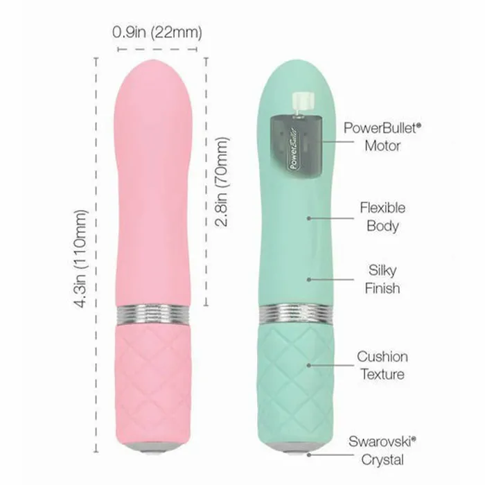 Pillow Talk Flirty Bullet Vibrator Rechargeable Pink | Pillow Talk Vibrators