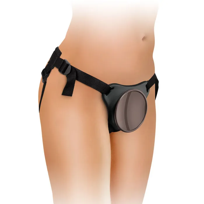 Pipedream Female Sex Toys | King Cock Elite Comfy Body Dock Strap-On Harness - Black Adjustable Strap-On Harness (No Probe Pipedream Female Sex Toys | King Cock Elite Comfy Body Dock Strap-On Harness - Black Adjustable Strap-On Harness (No Probe