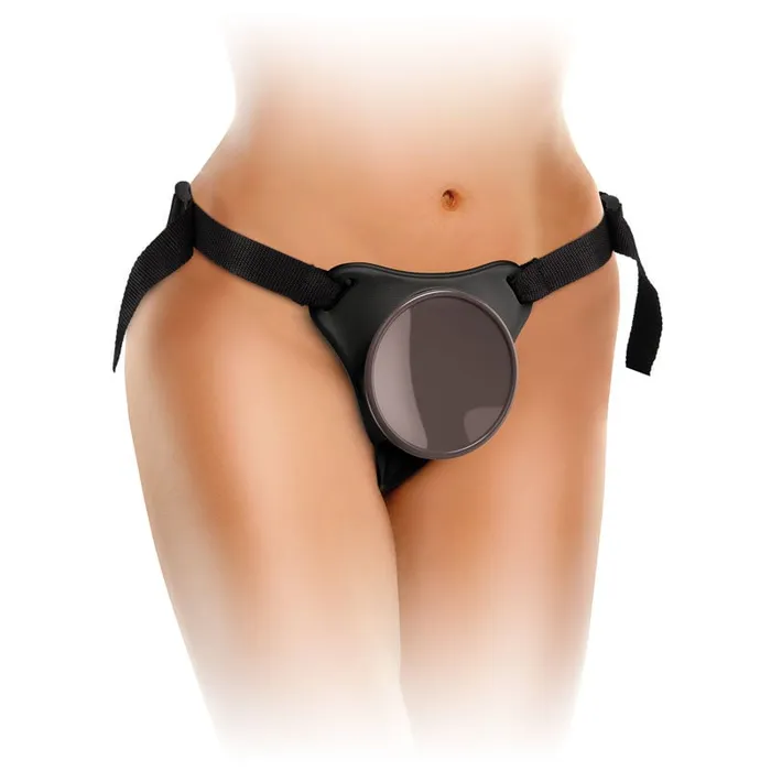 Pipedream Female Sex Toys | King Cock Elite Comfy Body Dock Strap-On Harness - Black Adjustable Strap-On Harness (No Probe Pipedream Female Sex Toys | King Cock Elite Comfy Body Dock Strap-On Harness - Black Adjustable Strap-On Harness (No Probe