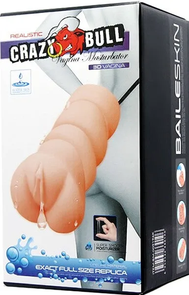 Pretty Love Male Sex Toys Water Activated 3D LifeLike Vagina Flesh