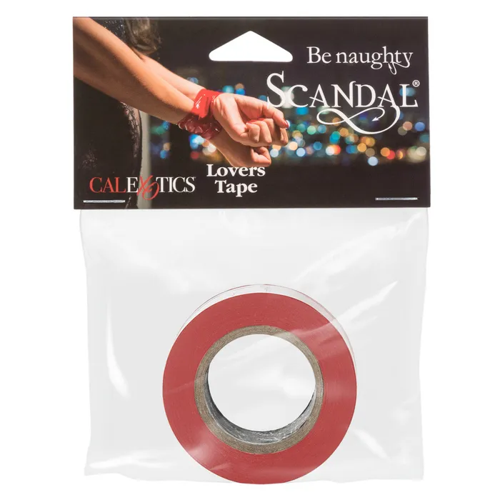 Restraints | Calexotics Calexotics Scandal Lovers Tape 15m Red Bondage Tape Restraints | Calexotics Calexotics Scandal Lovers Tape 15m Red Bondage Tape