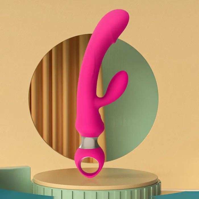 Sakulove WAVE Dual Rabbit Vibrator | SAKULOVE® Female Sex Toys