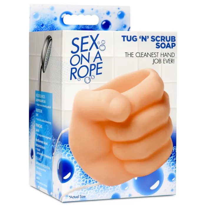 Sex On A Rope Female Sex Toys | Tug N Scrub Soap On A Rope