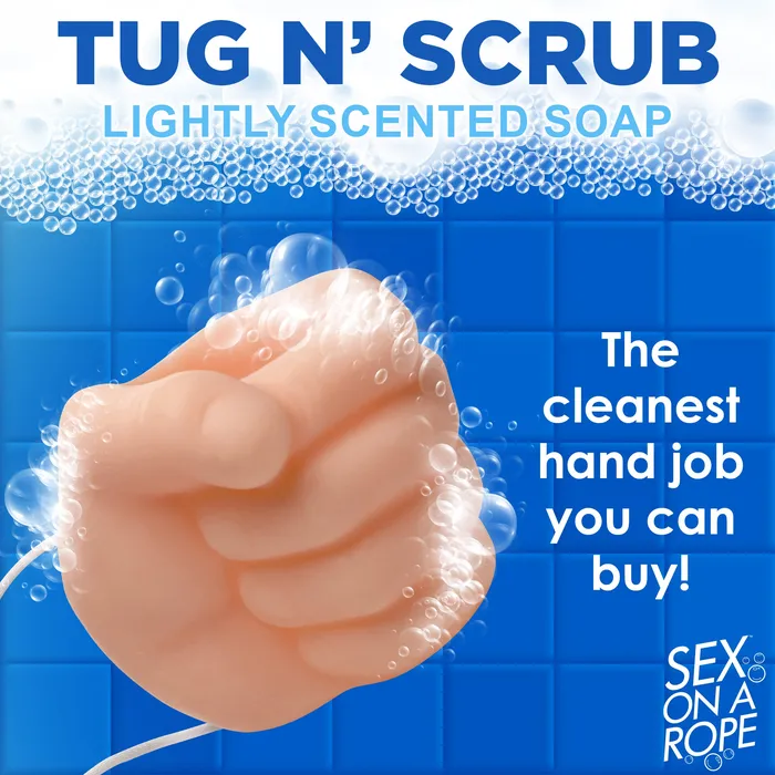 Sex On A Rope Female Sex Toys | Tug N Scrub Soap On A Rope