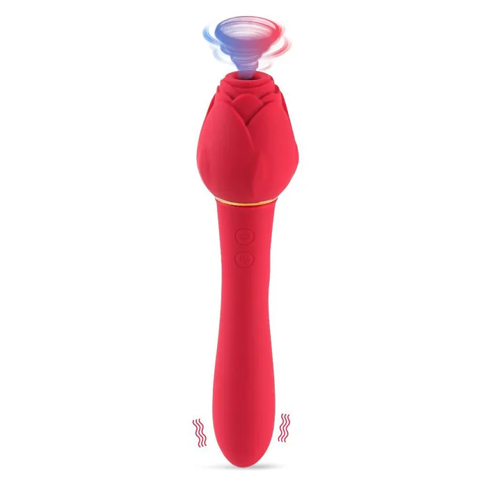 sexense 2 in 1 Rose Vibrator Wand Vibrators