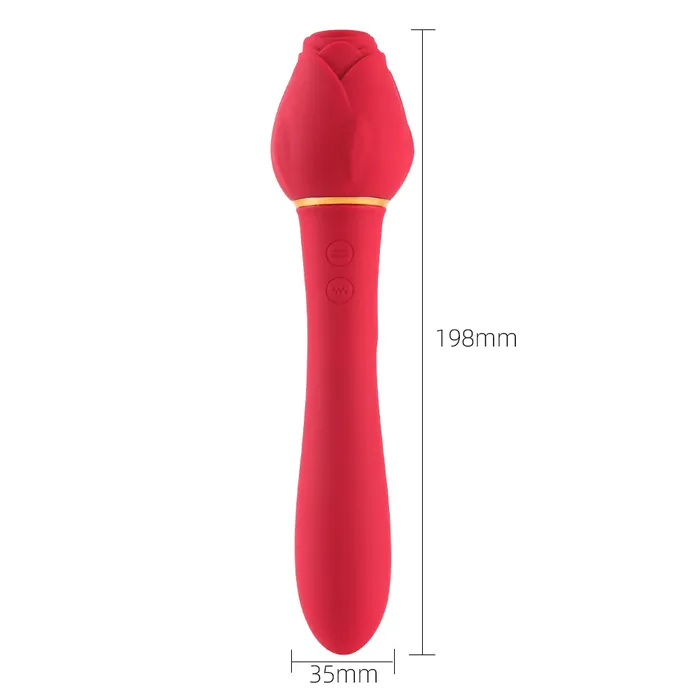 sexense 2 in 1 Rose Vibrator Wand | Vibrators sexense 2 in 1 Rose Vibrator Wand | Vibrators