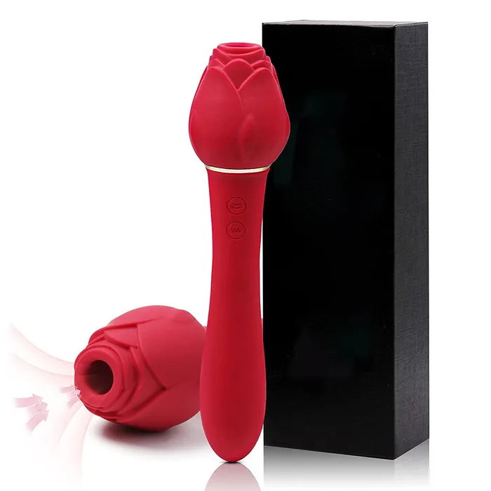 sexense 2 in 1 Rose Vibrator Wand | Vibrators sexense 2 in 1 Rose Vibrator Wand | Vibrators