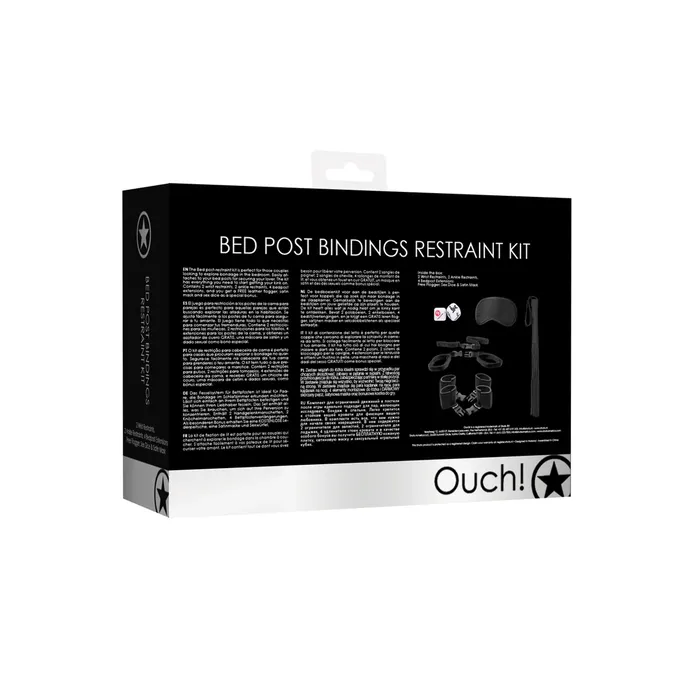 Shots Toys Ouch Bedpost Restraint Kit | Couples