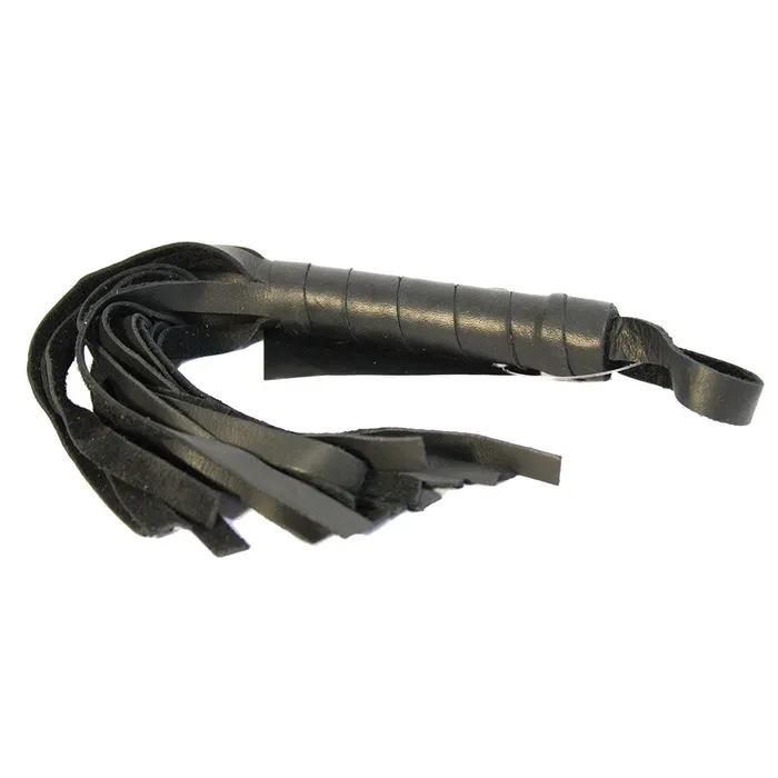 Soft Flogger 12 - Black | Foxtails Anal