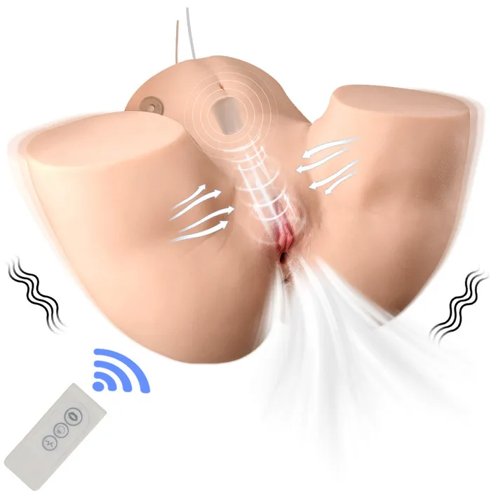 Sucking Vibrating Sex Toy Doll Pussy Ass Vagina Realistic Masturbator Men Adult | C&A E-TRADING PTY LTD Male Sex Toys
