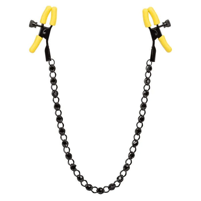 Vibrators Boundless Nipple Teaser Yellowblack CalExotics